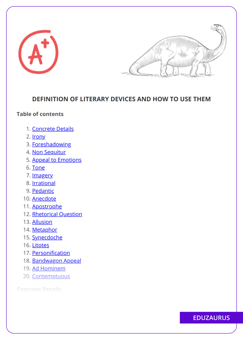 Definition of Literary Devices and How to Use Them