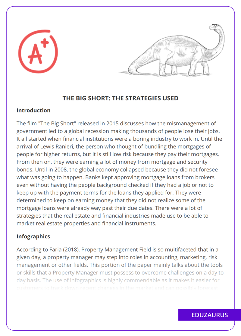 The Big Short: The Strategies Used